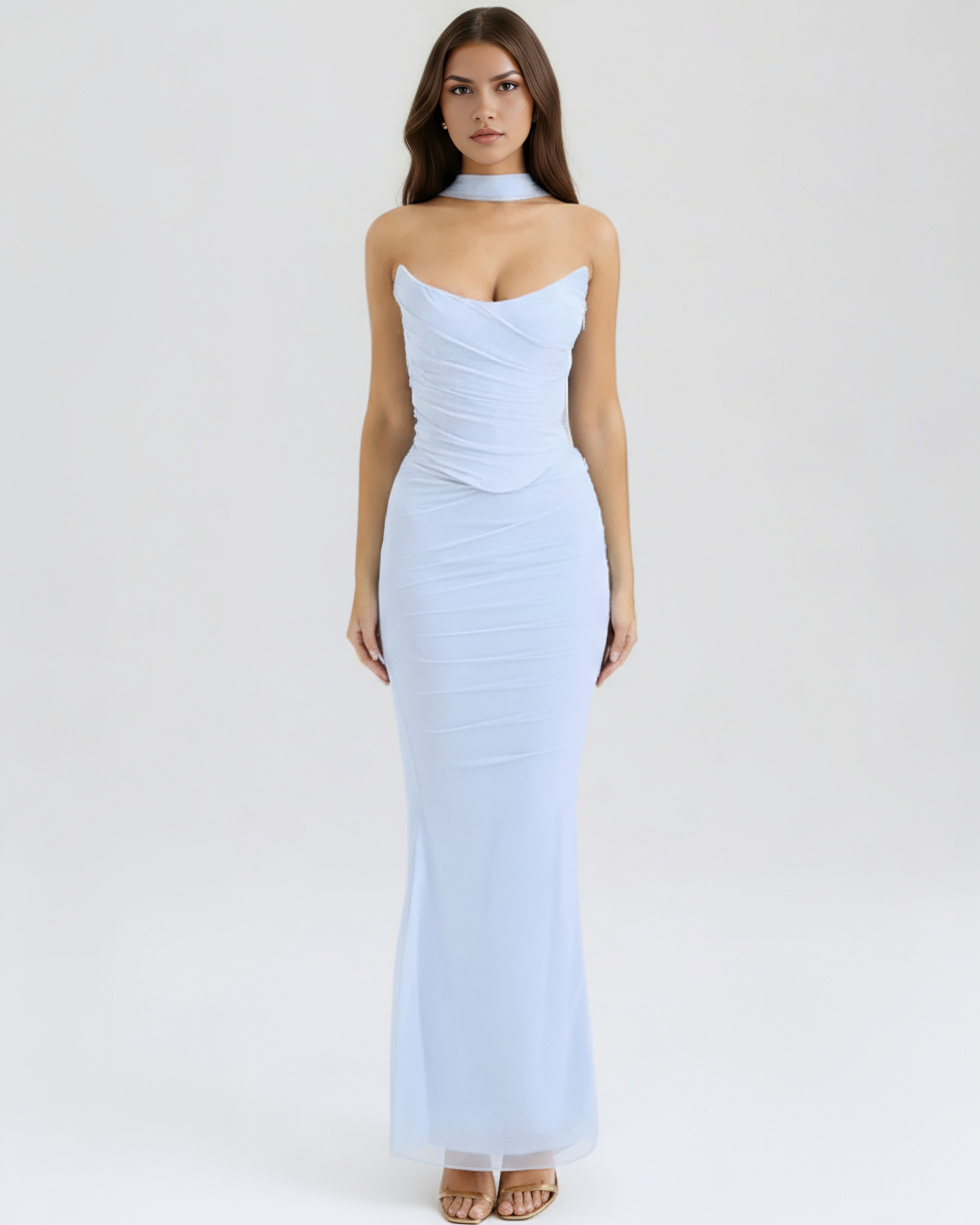 Vestido Malú Choker