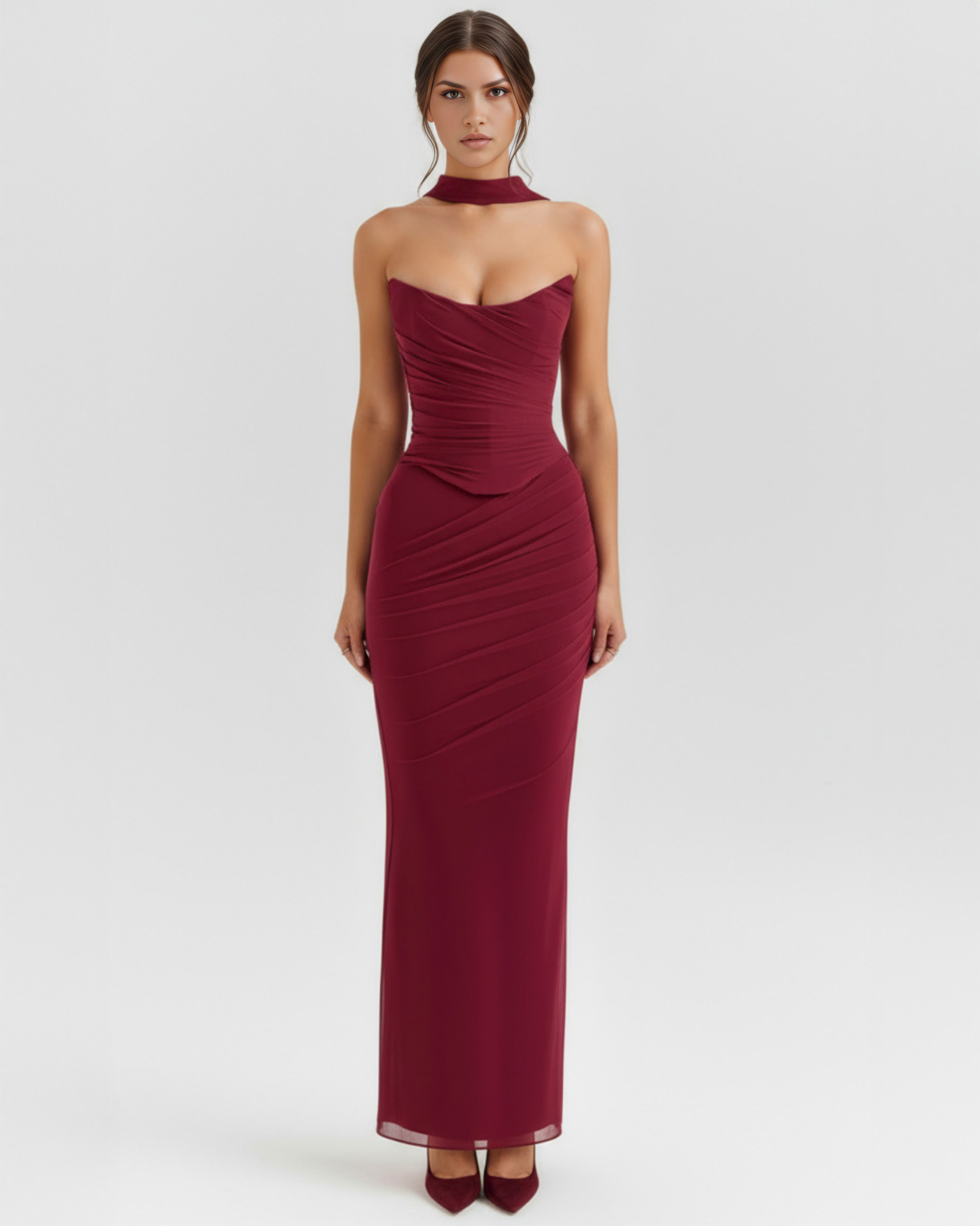 Vestido Malú Choker
