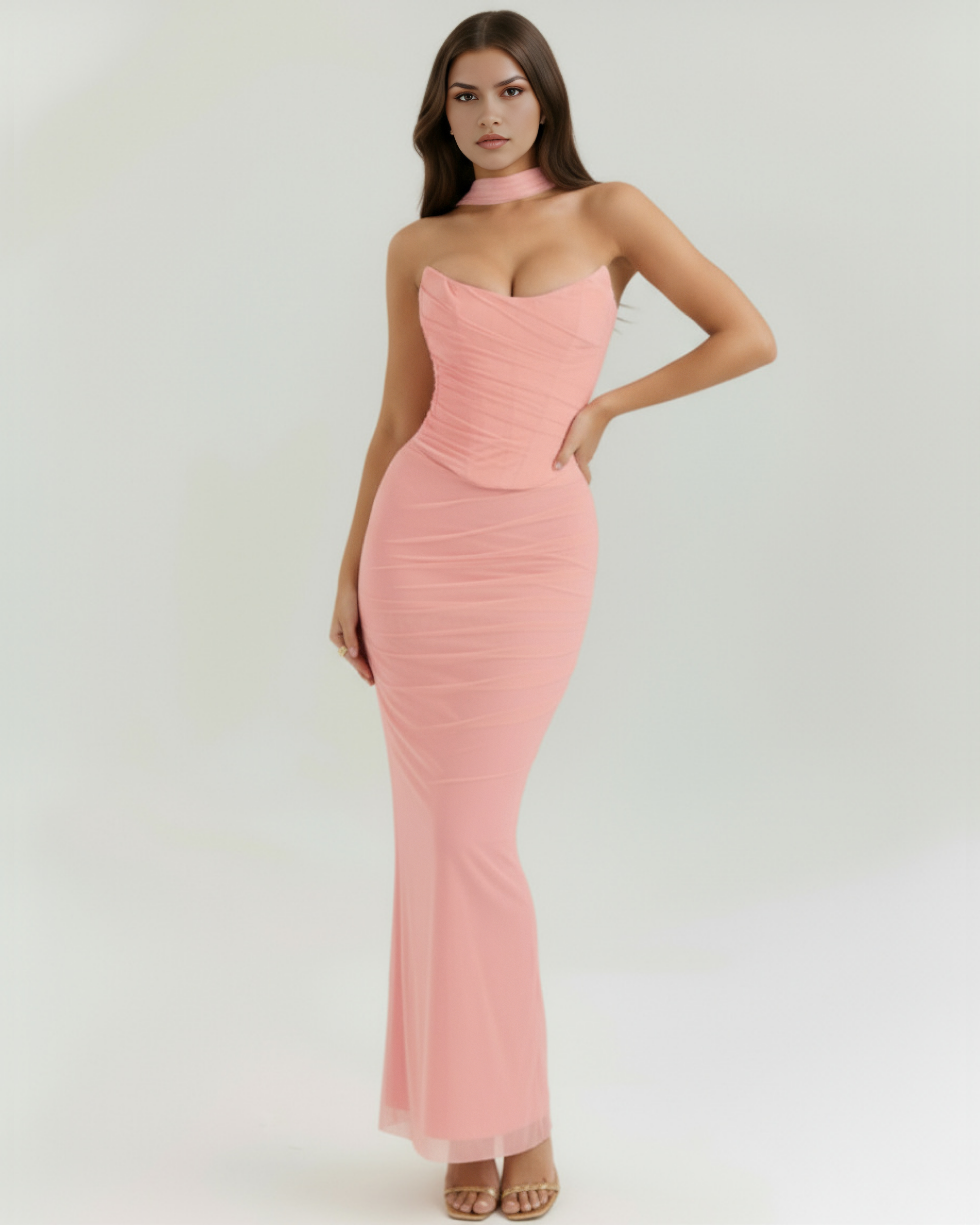 Vestido Malú Choker