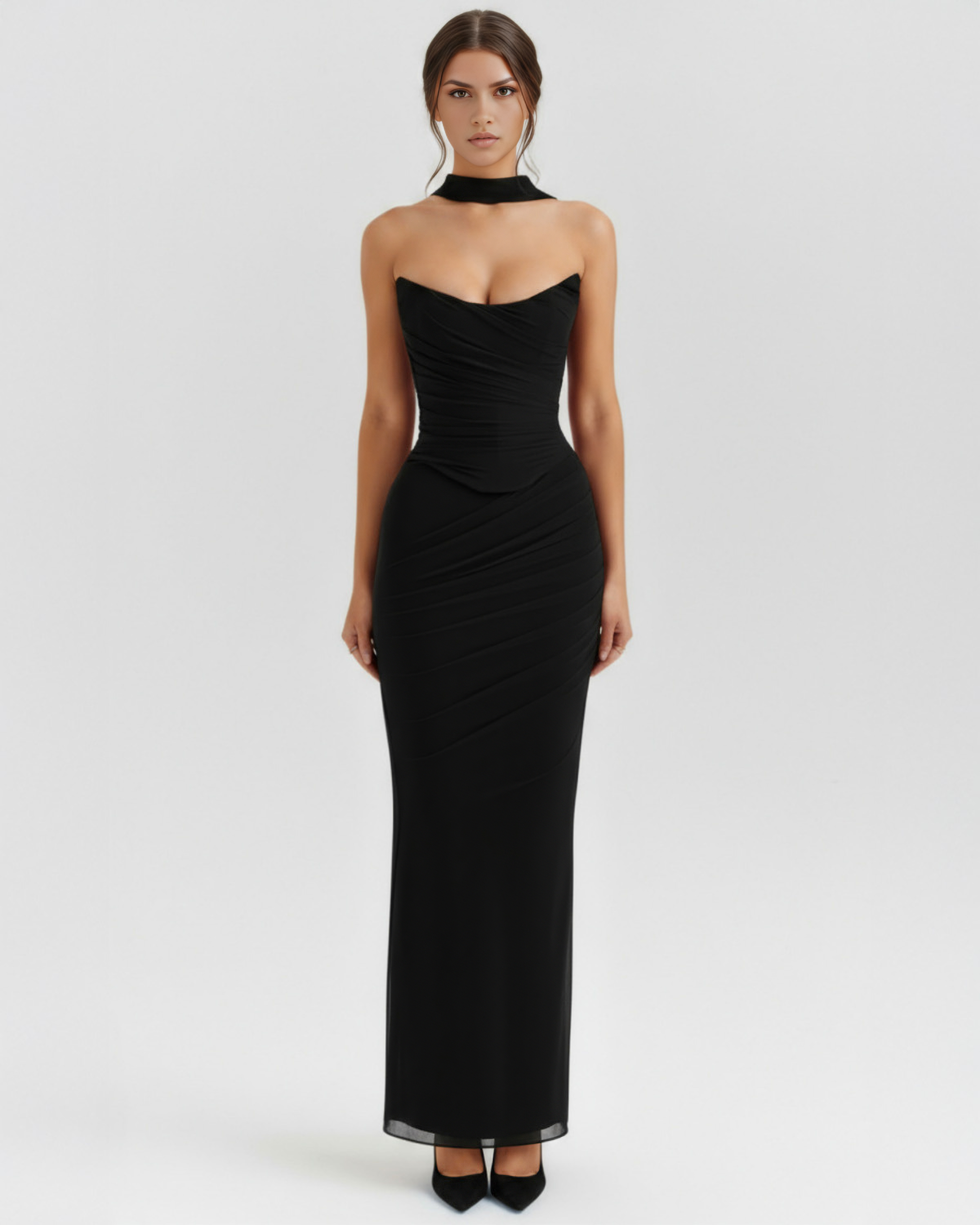 Vestido Malú Choker