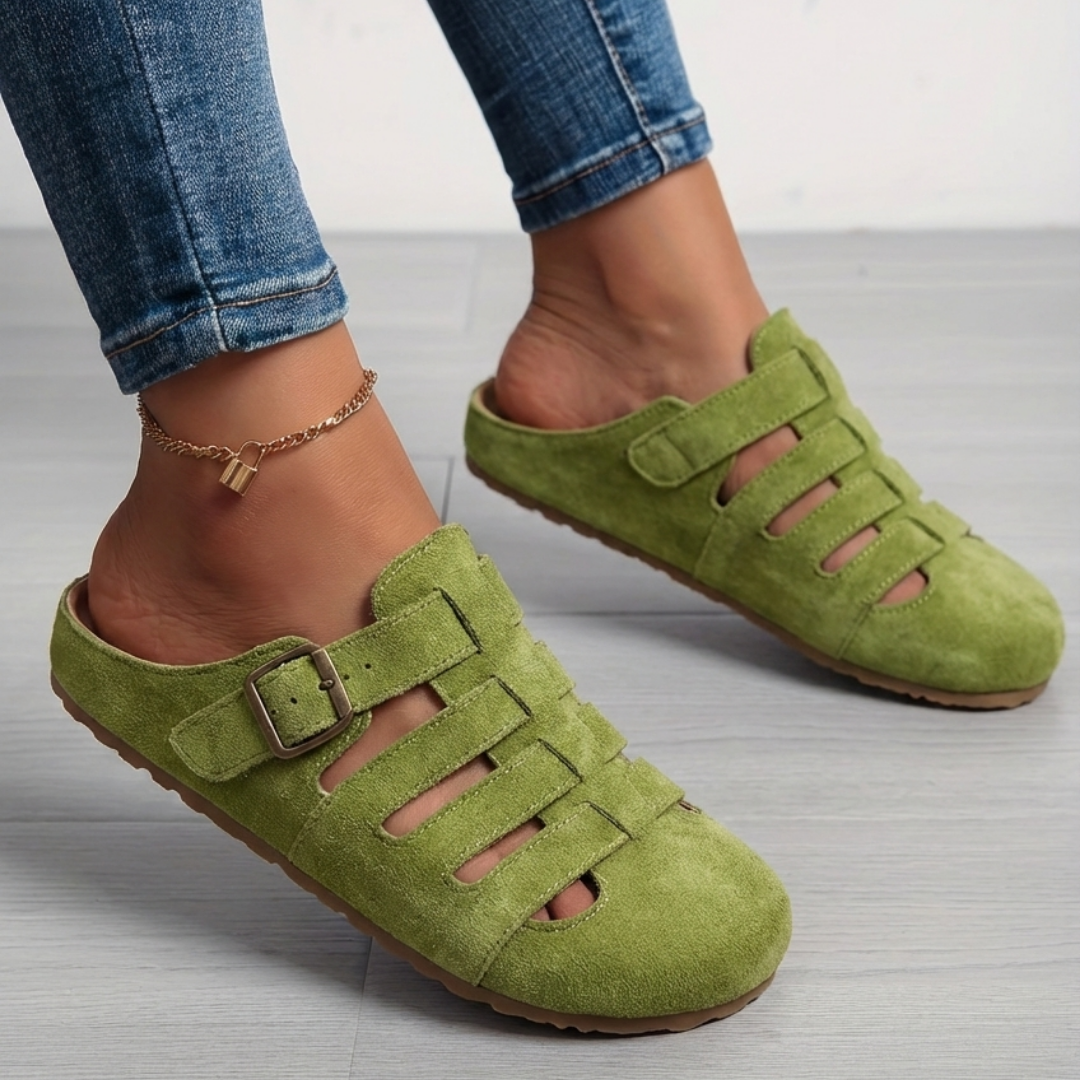 Sandalias Mules de Confort sin Cierre Bianca