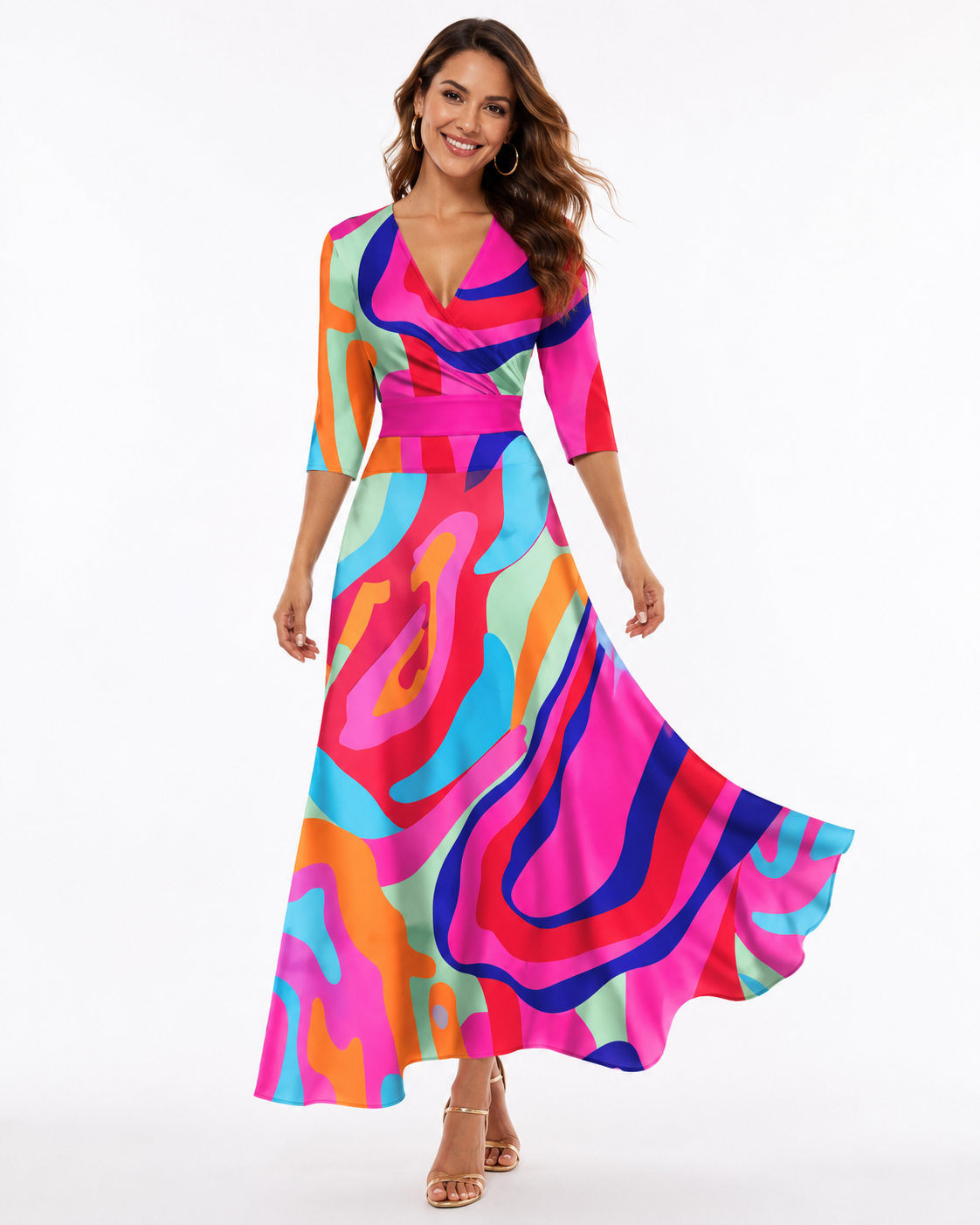 Aurelia | Vestido Largo Floral