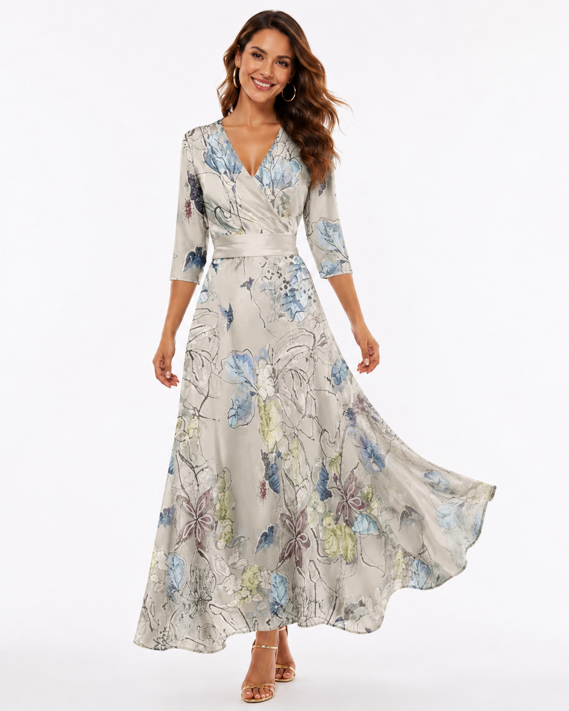 Aurelia | Vestido Largo Floral