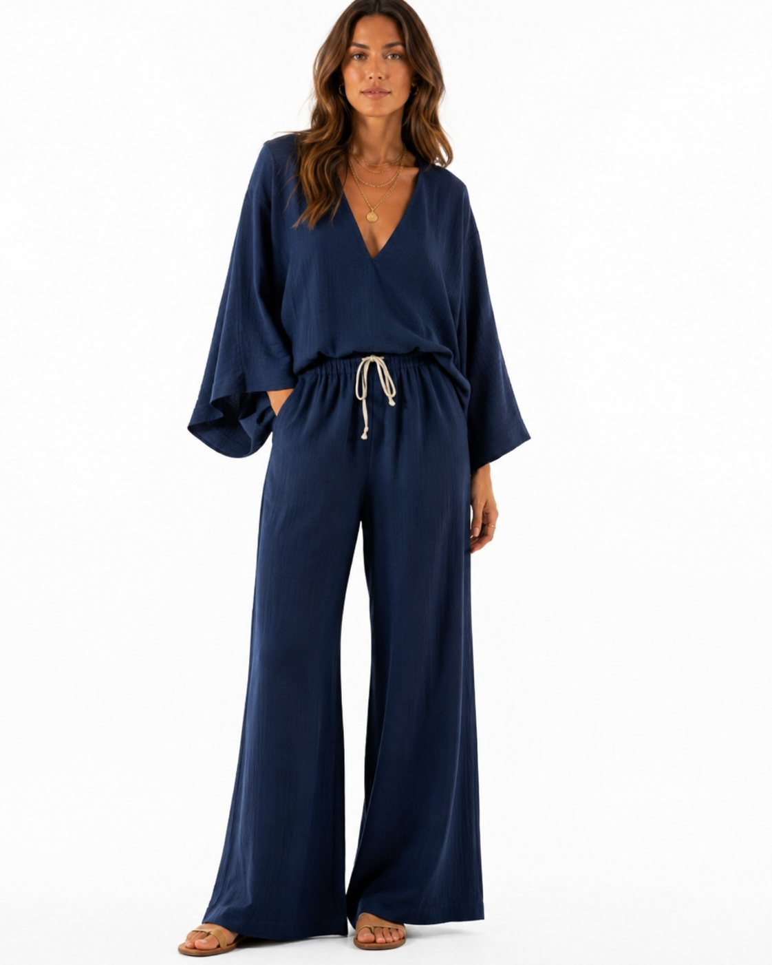 Conjunto Lino Santorini