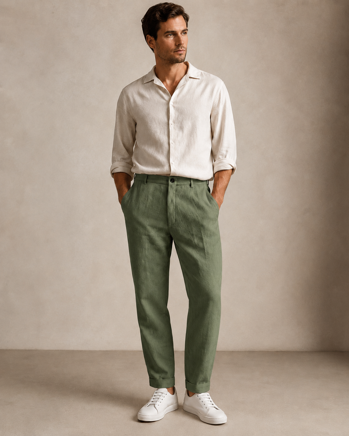 Pantalón Lino Tramontana