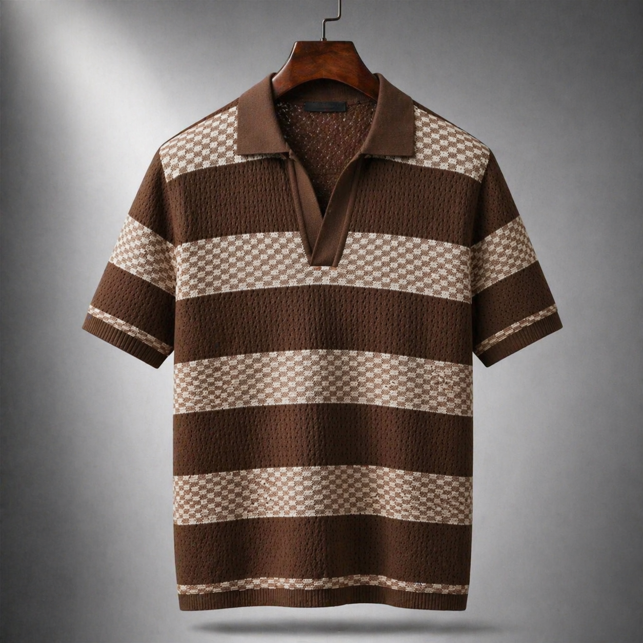 Elblanco | Polo de rayas