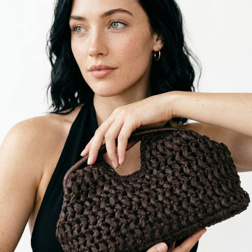 Bolso Clutch Trenzado Vita