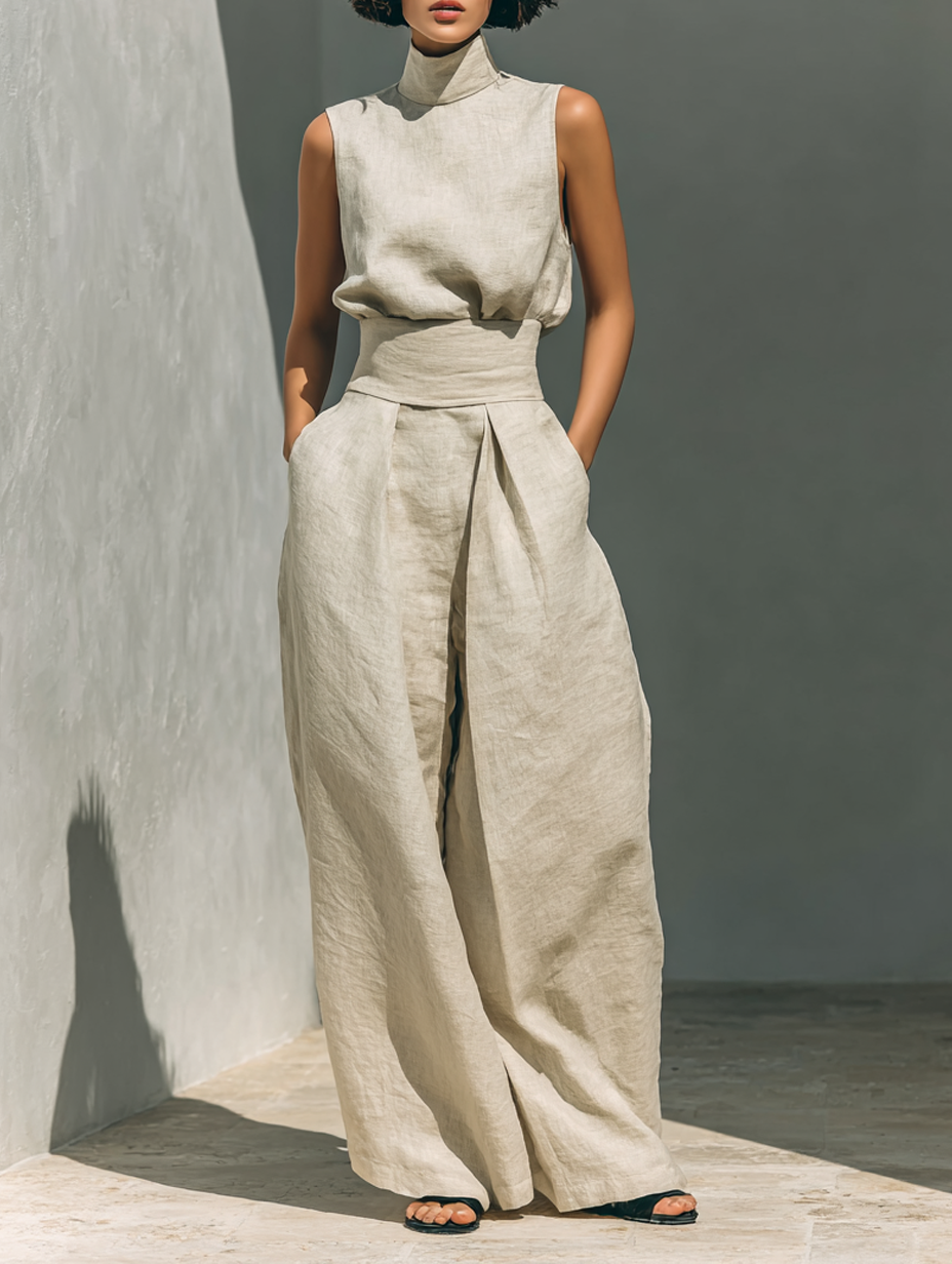 Conjunto de Lino y Algodón