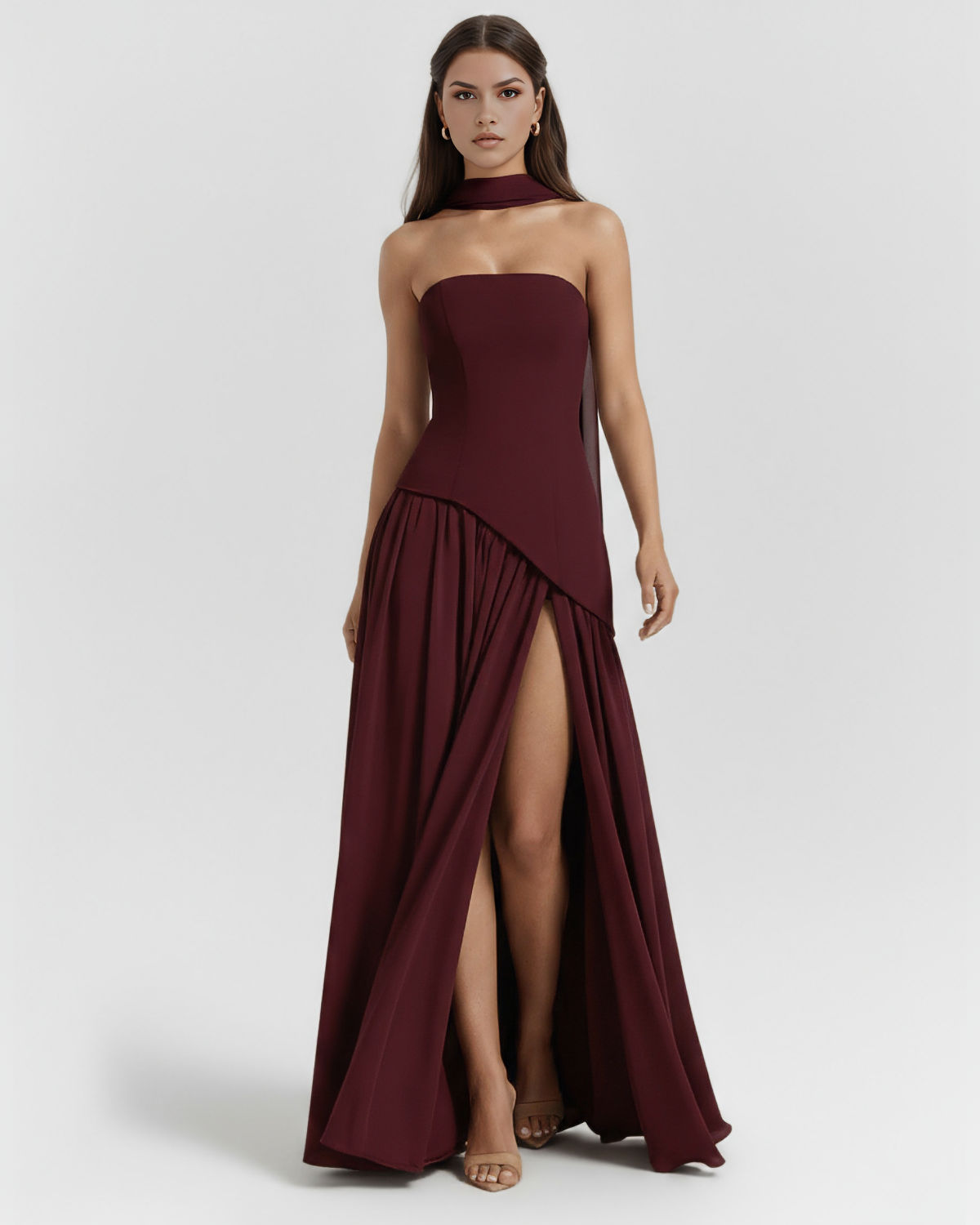 Vestido Serena Abertura