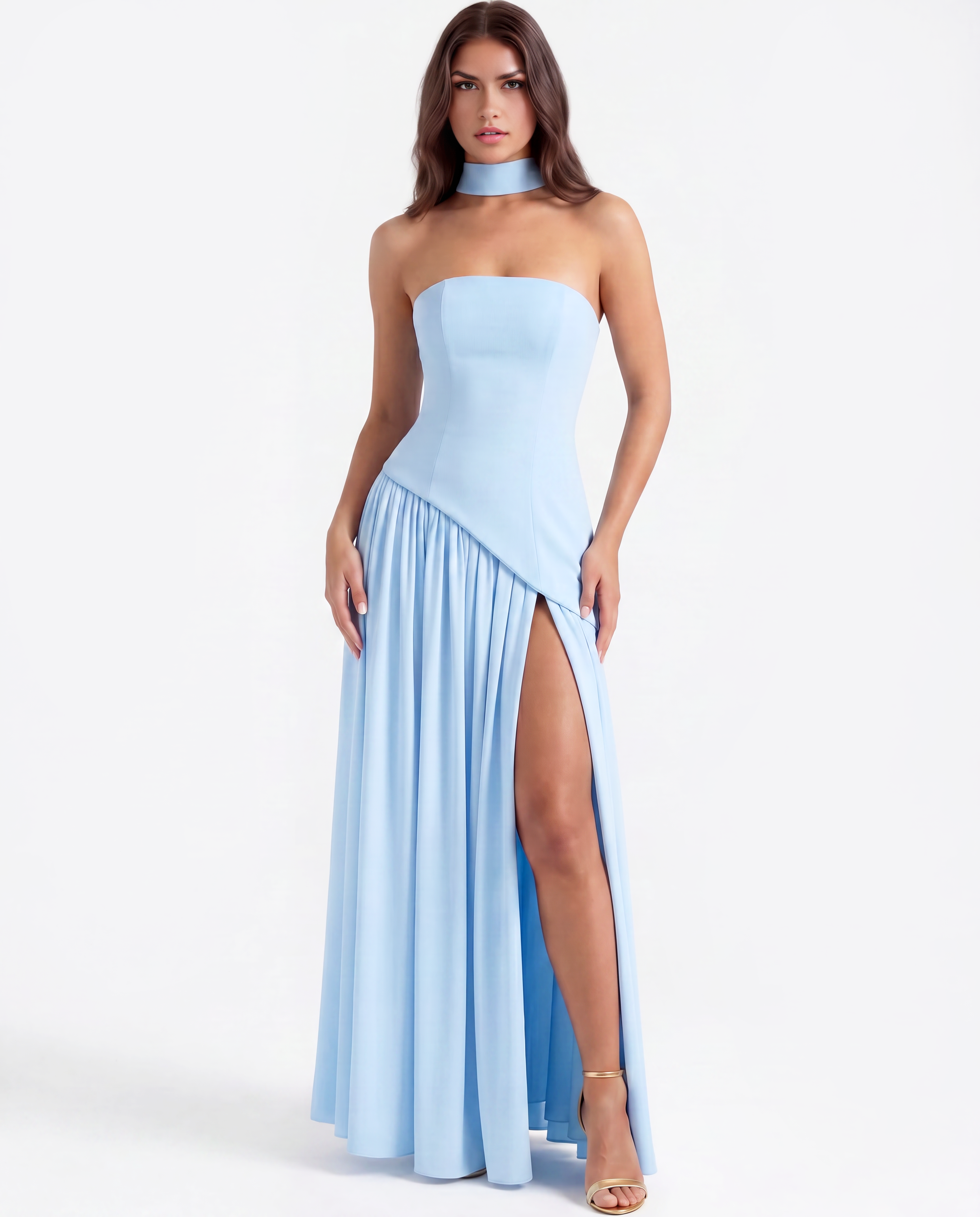 Vestido Serena Abertura