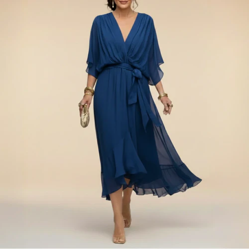 Monica | Vestido con escote en V