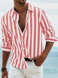 Elblanco | Camisa de rayas ligera de verano