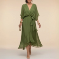 Monica | Vestido con escote en V