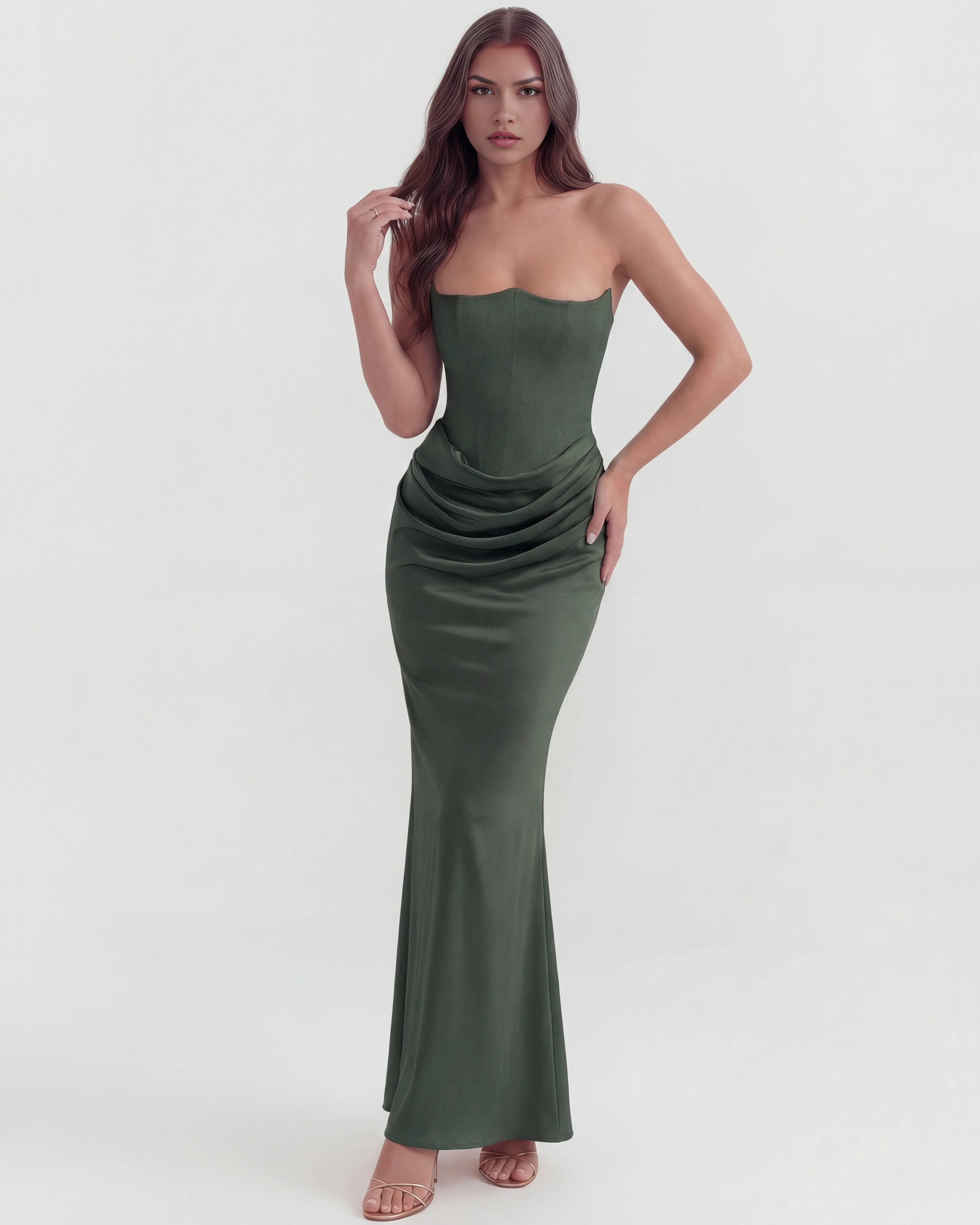 Vestido Rosalind Satinado