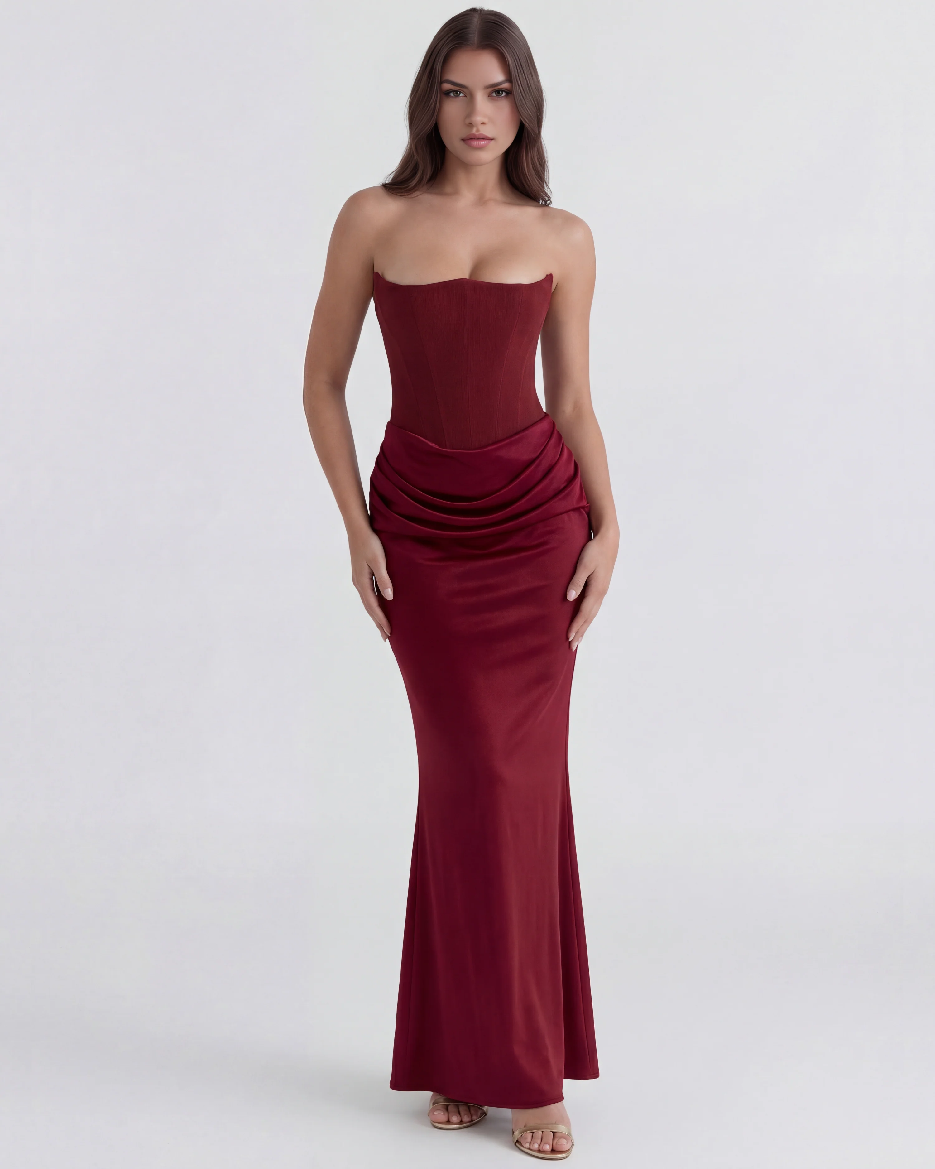 Vestido Rosalind Satinado
