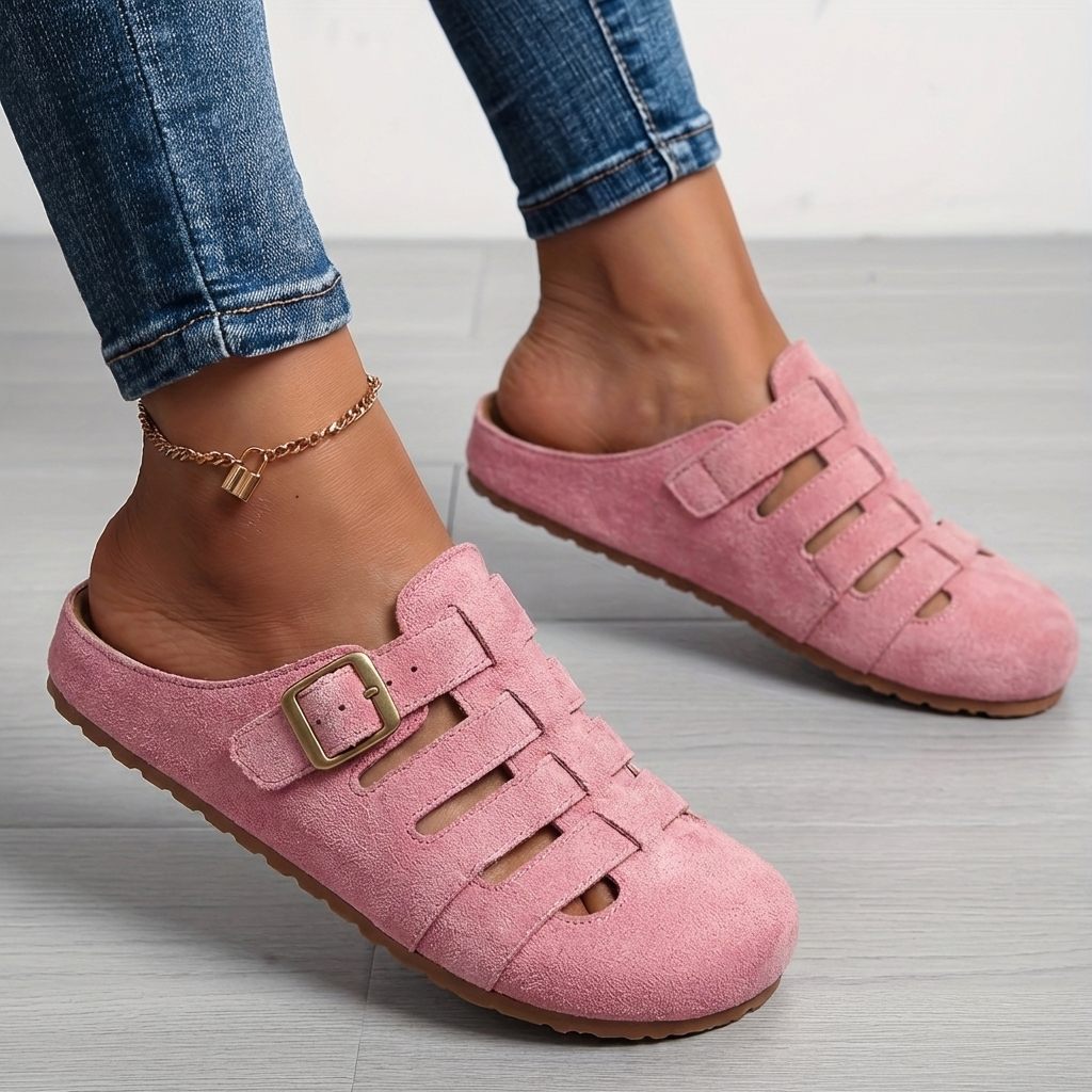 Sandalias Mules de Confort sin Cierre Bianca